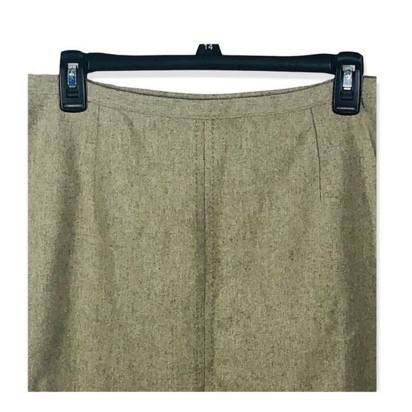 RRL Ralph Lauren Vintage Wool Green Embroidered Knee-Length Skirt 10 - Picture 6 of 16